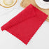 12 Pack (10 10 Inches, Homaxy Kitchen Dish Cloths x Red), Super Soft and Absorbent Coral Velvet Dish Towels, Nonstick