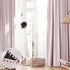 84 inches 2 Room,52" 84",Grommet Jubilantex Pom Pom Pink Blackout Curtains Long Panels Triple Weave Window Treatments