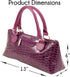 Trendy Women’s Wine Clutch Bag (Thermal Insulated) | Holds 750mL Red & White Bottles | Incl. Portable Waiter-Style