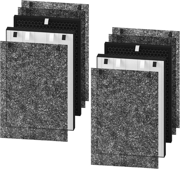 Air 320 Filter Replacement for Bissell Air320 Air220 Model # 2609A, 2847A, 2678, 2677, 2804, Includes True HEPA