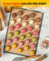 Macaron Silicone Baking Mats, Katbite Silicone Macaroons Baking Mat Set of 2, Reusable & Nonstick Bakeware