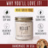 Fall Candles - 'Hello Fall' Candle with Cinnamon, Spice & Pumpkin, Essential Oils, 9oz Jar, 50Hr Burn