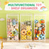 Dmticoasis Large Metal Stuffed Animal Storage Zoo, Metal Stuffed Animal Holder Organizer with Elastic Cord