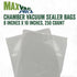 LEM Products MaxVac Pro Chamber Vacuum Sealer Bags, 8 x 10 Inches, 250 Count, Compatible with Chamber Sealers