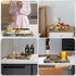 Elegant Large Serving Tray with Handles for Coffee Tables - Modern Design