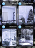 300 9.8ft 9.8ft 8 1 Pack Brightown LED Fairy Curtain Lights, x String Lights, USB Plug in Lighting Modes Christmas