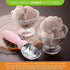 Spring Chef Ice Cream Scoop, Professional Heavy Duty Sturdy Scooper, Soft Grip Handle, Pink Lemonade