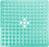 Yimobra Shower Stall Mat Non Slip, 21x21 Inch Soft Square Bath Mat with Suction Cups and Drain Holes