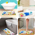 40x16 inches, 200 40 16in) Kids Bath Mat with Ocean Theme Design, Non-Slip with Suction Cups, Cartoon Sea Animals