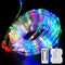 LED Rope Lights Battery Operated String Lights 40FT 120 LEDs 8 Modes