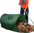 LFUTARI 150 Gallon Foldable Pop Up Leaf Collector, Leaves Pickup and Loader Bag,