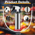 2 in 1 Spray Bottle and Marinade Injector, 10.15oz Food Grade Spritzer Bottle for Smoking Cooking