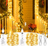 ZSJWL Rechargeable Fairy Lights with DIY Timer & 8 Modes, 2 Pack