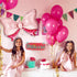 6 Pieces Pink Bow Balloon Mouse Party Decoration, Jumbo Bow Balloon for Wedding and Gender Reveal