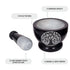 Mortar and Pestle - Heavy Duty Polished Hard Stone Grinder for Spices, Herbs, and Seasoning