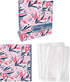 Better Kitchen Products Recipe Binder, Full Page 3 Ring Standard Binder Organizer Set (with 50 Page Protectors & 12 Category Divider Tabs) 11.5" x 12" Floral Design by Better Kitchen Products