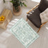 Boho Vintage Modern Area Rugs, Washable Neutral Small Carpet, Sage Green 2×3, High Traffic Doormat for Kitchen Entryway