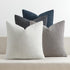 MIULEE Pack of 4 Decorative Textured Boucle Throw Pillow Covers 18x18 Inch