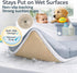 HUX Baby Elbow Set, Elbow Comfortable Baby Bath Kneeler and Rest Pad Non-Slip Bathtub Kneeling Pad for Bathing Baby