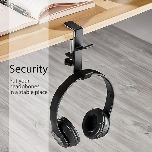 Adjustable Hook for L Shaped Gaming Desk, Under Desk Hook Holder