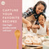 40 Recipe Cards for Recipe Box: Boho Kitchen Recipe Cards in 3 Designs for Weddings or Bridal Showers