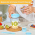 4 Pack 27oz Vtopmart Yogurt Parfait Cups with Lids and Spoons, Overnight Oats Containers, Reusable Topping Compartment
