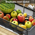 YESBAY 5 5-Layers) Fruit Vegetable Basket for Kitchen, Tier Fruit Vegetable Storage Basket, Stackable Metal Mesh
