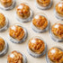 EchoDone 50 Set Clear Plastic Mini Cupcake Boxes - Muffin Pod Dome Single Container Box for Wedding Birthday Gifts