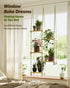 GENTINGBRO Window Plant Shelves Macrame Plant Hanger Floating Shelves Window Sill Shelf for Plants Hanging Plant Stand