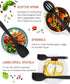 Kitchen Utensils Set - 12 Pieces Silicone Cooking Utensils Set, Dishwasher Safe, 392°F Heat Resistant Nonstick Spatula