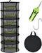 MEKOLIFE Herb Drying Rack with Mesh Design, Hanging Drying Rack with Green