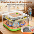 12 Incubator for Hatching Eggs, Temperature and Humidity Control, Automatic and Adjustable Egg Turning & Incubation