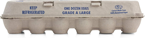 12 (Pack 15) MT Products Printed Empty Egg Cartons Holds Eggs - Cardboard Crate for Eggs of - Made in USA