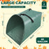 2 Pack 60 Gallon Large Leaf Collector, Dustpan-Style Lawn and Leaf Bags, Collapsible Yard Waste Bags Easy Storage