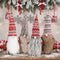 Adurself Christmas Gnome Wine Bottle Covers, 4 Pack Tomte Swedish Gnomes Wine Bottle