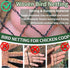 25x25ft 1/2 inch Bird Netting for Chicken Coop Mesh Heavy Duty Chicken Netting Animal Barrier, Poultry Netting Roof