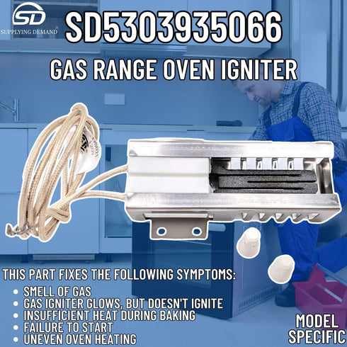 Supplying Demand 5303935066 Gas Range Oven Igniter Replacement