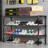 2 Closet SAN HE Long Shoe Rack-Shoe Organizer Tier Shoe Rack for Front Door Entryway Garage, Stackable Free Standing