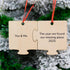 NGHYANNA NGHYANA Wooden Puzzle Piece Ornament You and Me Keepsake 2025 Couples Gift