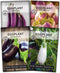 Sow Right Seeds - Eggplant Seed Collection for Planting - Black Beauty,