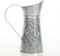 Hosley 9.25 Inch High Galvanized Decorative Pitcher - Ideal for Floral Arrangements, Home Wedding Decor