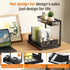 Under Sink Organizer 2 Pack, Pull Out Cabinet Shelf, Kitchen Bathroom Storage with Sliding Drawer for Home