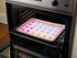 Aprince 2 Pack Silicone Baking Mats, Non-Stick Pastry Mat Pink 16.5x11.8x0.09 inch, Silicone Baking Mat Set