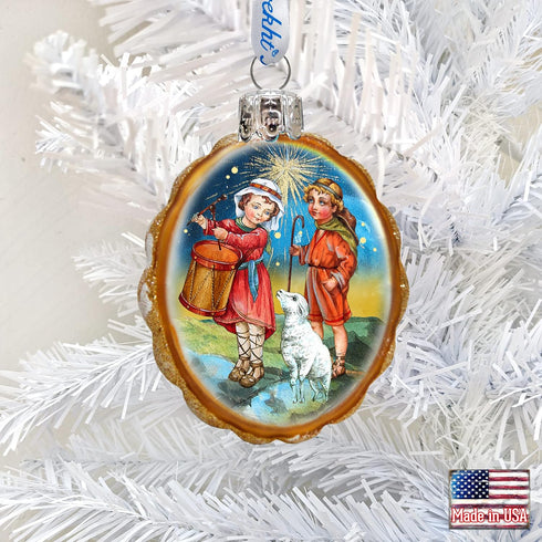 Drummer and Shepherd Boy Ornament