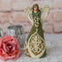 Roman Giftware Inc. Irish & Celtic Collection, 7" H Woodcut Irish Angel Figure, Durable