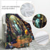 60"x80" Jekeno Starry Sky Planet Bookshelf Blanket Gifts for Women Men Kids Halloween Birthday Christmas Library Book