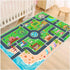 Kids Carpet Playmat Car Rug, Car Rug for Kids Toy Cars and
