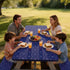 Joy Bubble 72in, Picnic Table Cover with Bench Covers Windproof Waterproof Picnic Table Covers Camping Tablecloth