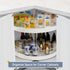 26" 4 Packs, 1/8 Leeden Lazy Susan Organizer for Diameter Corner Lazy Susan, Plastic Kitchen Cabinet Storage Bins
