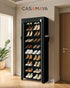 CASAMAYA 10 20 Closet, SRT102B01 Shoe Rack with Covers, Tiers Tall Shoe Rack Organizer, Large Capacity Shoe Shelf